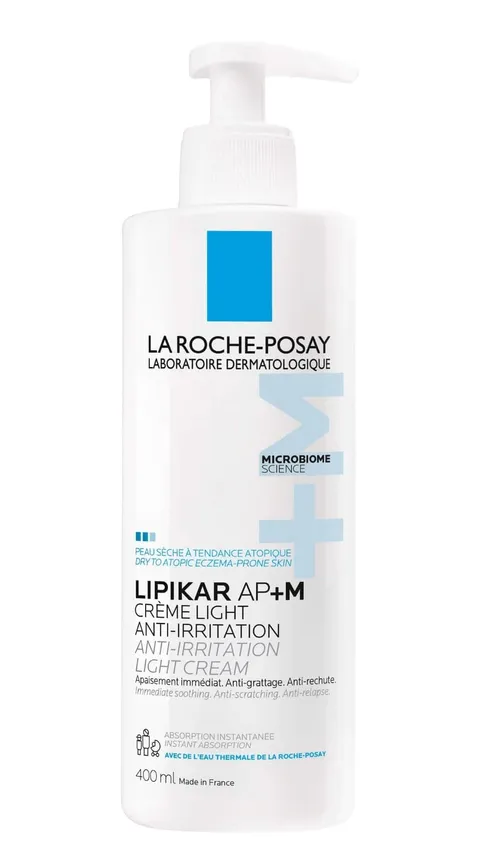 La Roche Posay Lipikar AP+M Balsamo Leggero Anti-Irritazioni, Per Pelle Secca a Tendenza