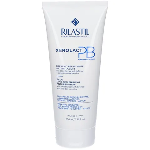 Rilastil Xerolact Balsamo PB Viso e Corpo, Relipidante, Antirritazioni, Indicato per