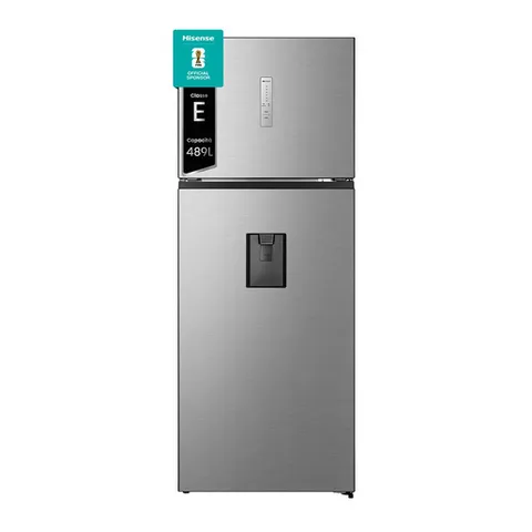 Hisense RT600N4WC2 Frigorifero Doppia Porta, 467 Litri, Total No Frost, Colore Inox, 70.4