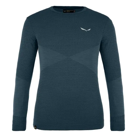 Salewa Zebru Medium Warm Alpine Merino Responsive Maglia Maniche Lunghe Bambino