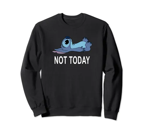 Disney Lilo & Stitch Not Today Stitch Felpa