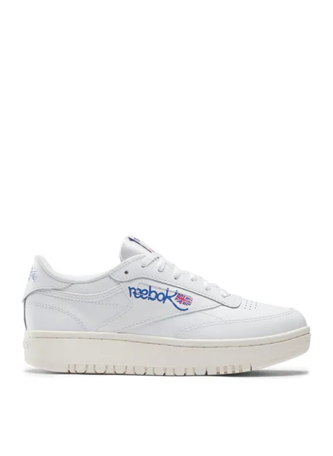 Reebok Club C Double, Sneaker Donna, 42 EU, Ftwwht Chalk Stepur