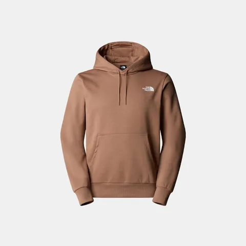 THE North FACE NF0A89FC6IH M Simple Dome Hoodie Maglia Lunga Uomo Latte Taglia S
