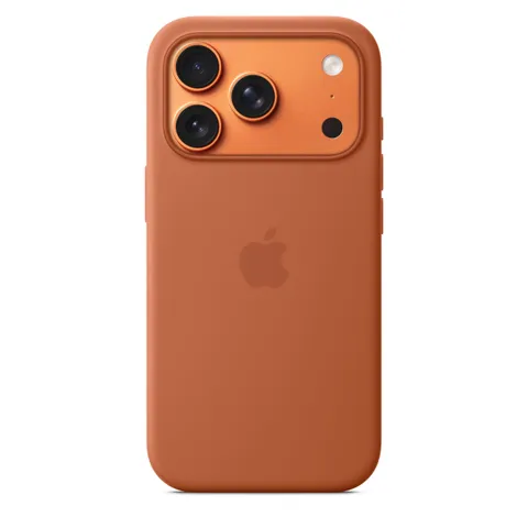 Apple Custodia MagSafe iPhone 17 Pro Silicone - Terracotta
