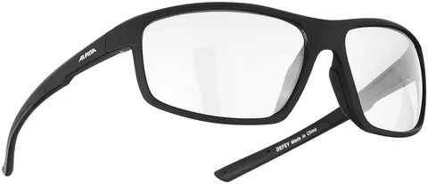 Alpina Unisex - Adulti, Defey Occhiali sportivi, black matt, One Size