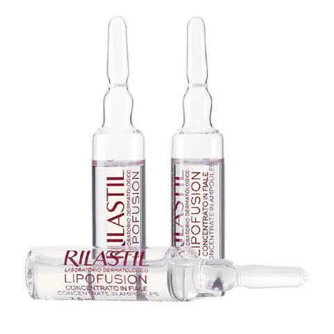 Rilastil Lipofusion Fiale, Concentrato in Fiale, Trattamento Cellulite, Confezione da