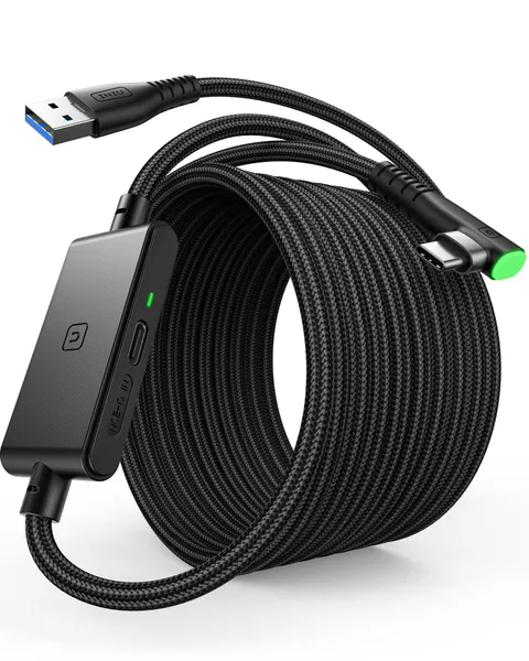 INIU Cavo Link 5m, Compatibile con Meta Oculus Quest 3s Quest 3 2 1 Pro, Pico 4 Ultra
