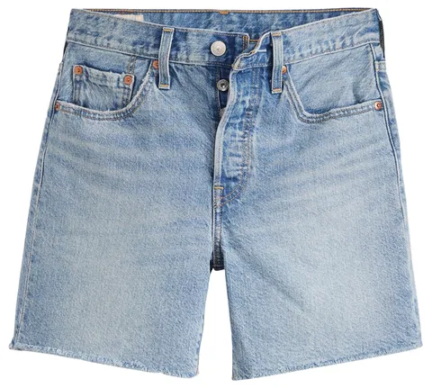 Levi's Donna 501 Mid Thigh Lightweight, Pantaloncini, Fun Flare Lightweight, 34W