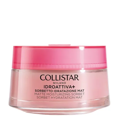 Collistar Crema Viso Idroattiva+, Sorbetto Idratazione MAT, Idratazione 100H,Texture