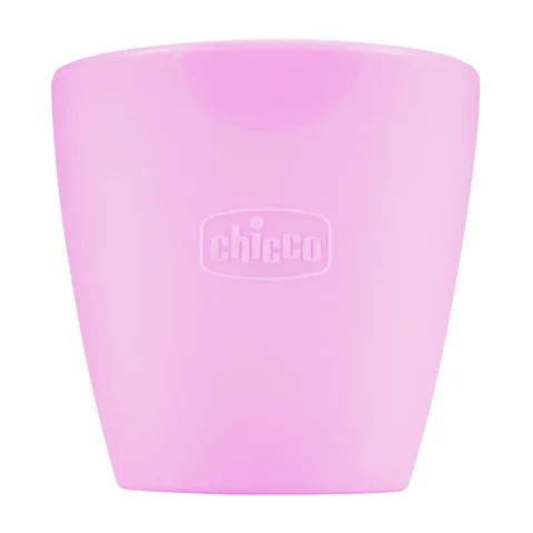 Chicco Easy Mug Bicchiere Silicone 6 Mesi+ (rosa)