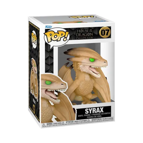 Funko Pop! TV: HotD - Syrax - (Princess Rhaenyra’s Dragon) - House Of The Dragon- Figura