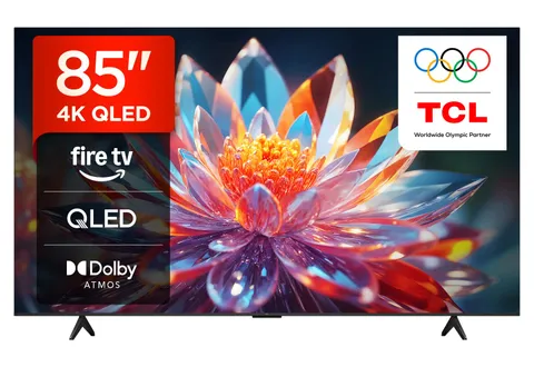 TCL 85T6C - Smart TV QLED 4K HDR10+ da 85", Fire TV con Dolby Atmos