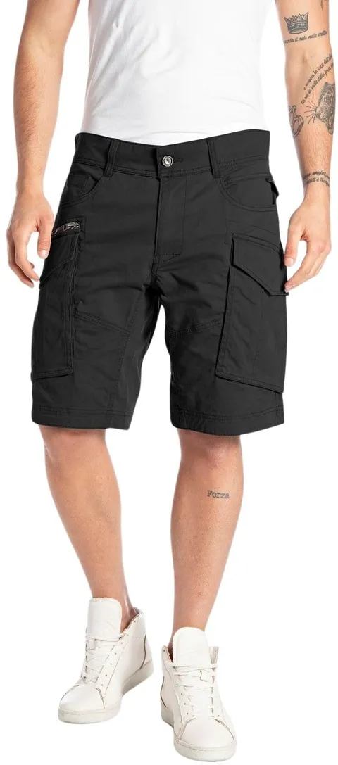 Replay Joe Short Uomo, 098 Gear Nero, 33W