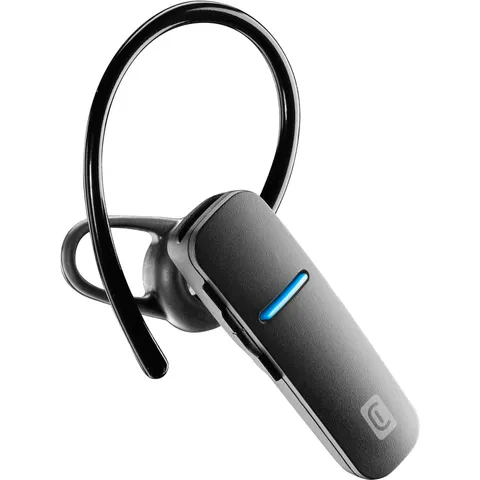 cellularline | Sleek | Auricolare Mono Bluetooth® ergonomico - Talk Time 5.5 ore - Play