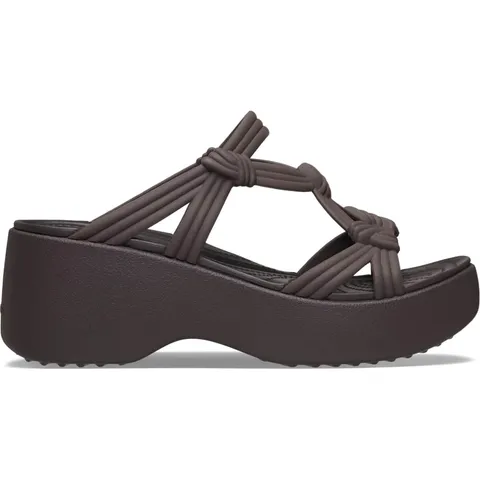 Crocs Brooklyn Knot Sky Sandal 34-35 EU Espresso