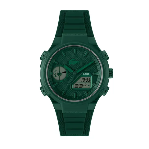Lacoste LC33 Uomo Analogico-Digitale Quarzo Verde