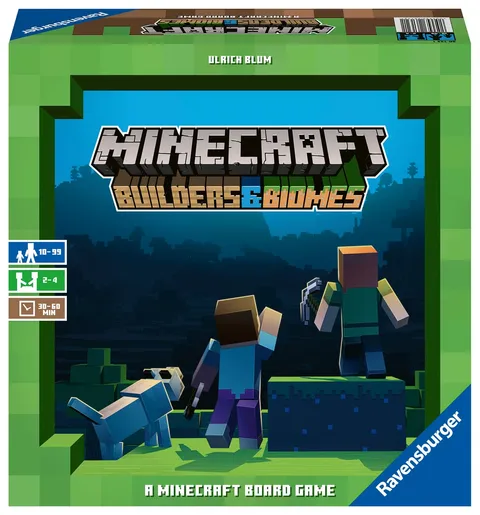 Ravensburger - Minecraft Builders & Biomes | Giochi Da Tavolo Adulti | Minecraft Giochi