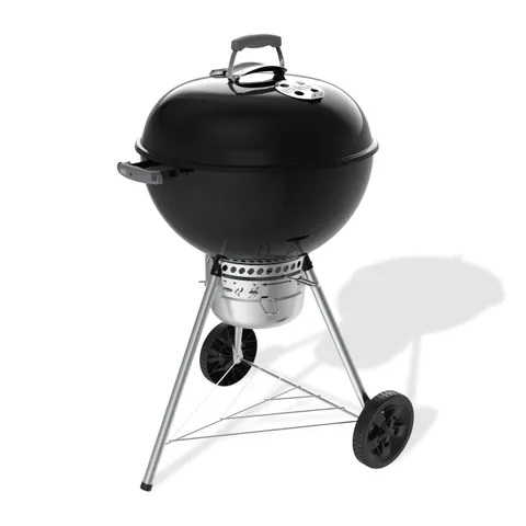 Weber Barbecue a carbone Original Kettle Premium 57 cm con supporto e ruote/BBQ classico