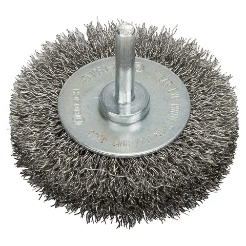 Bosch 1x Spazzola a disco PRO Stainless Steel clean a filo ondulato per