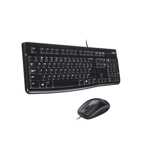 Logitech MK120 Tastiera e Mouse Cablati (FRA AZERTY)