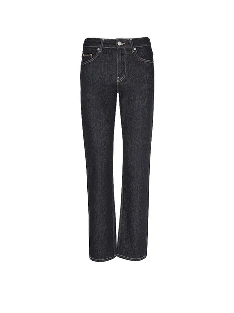Tommy Hilfiger Donna Jeans Classic Straight Fit, Blu (NOS Rinse), 28W/27L