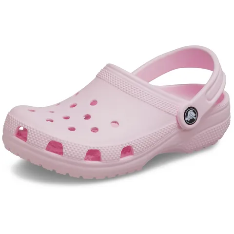 Crocs Classic Clog T, Zoccoli Unisex - Bambini e Ragazzi, Pink Milk, 22/23 EU