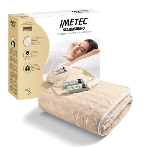 Imetec Scaldasonno - Scaldaletto matrimoniale 150x137