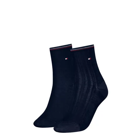 Tommy Hilfiger TH Women Short SOCK 2P Shine