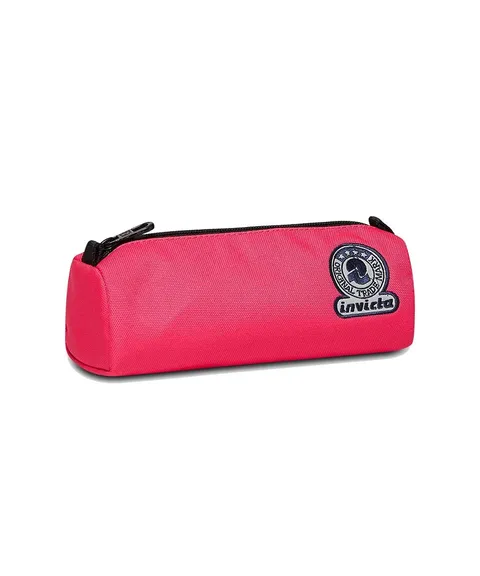 Invicta Portapenne Scuola, Rosa, Spazioso, Mono Scomparto, Portapenne per Scuola