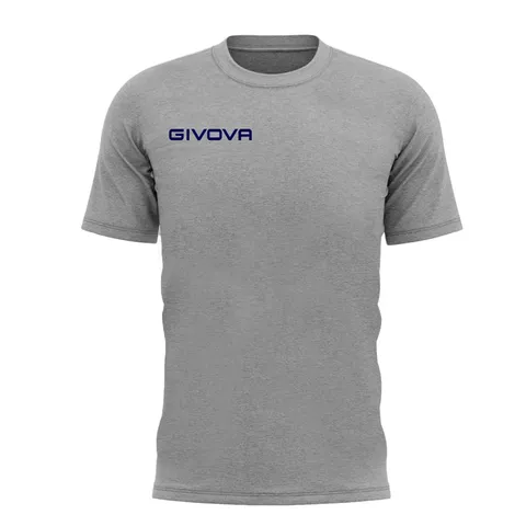 Givova T-Shirt Cotone Fresh Grigio Melange Chiaro