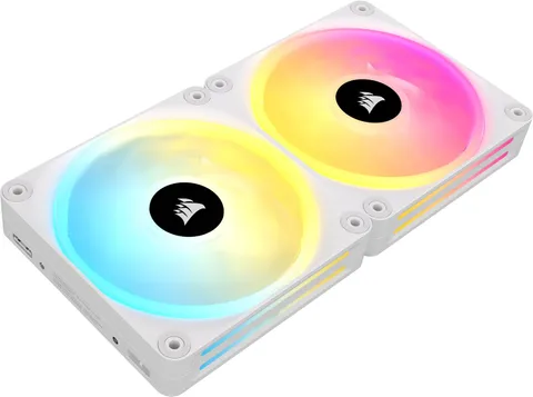 CORSAIR iCUE LINK QX140 RGB Cupola Magnetica da 140 mm Ventole - Bianco