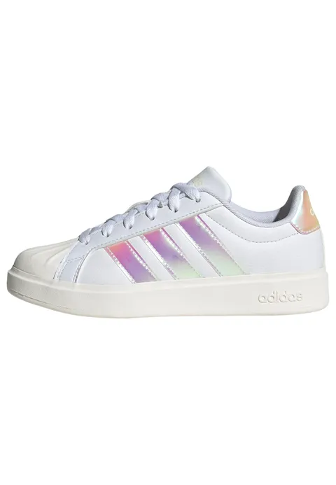 adidas Unisex - Bambini e Ragazzi Streettalk Junior Shoes, Ftwr White/Iridescent/Core
