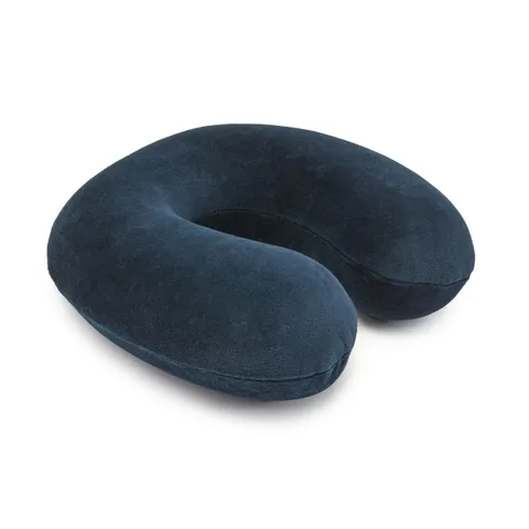 Amazon Basics Semicircolare Cuscino per il collo, in memory foam, 1 unità ,confezione da