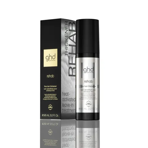 ghd Rehab Fine Hair Thickener, Trattamento senza risciacquo attivato dal calore
