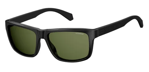 Polaroid PLD 2058/S M9 003 55 Occhiali, 003/M9 Matt Black, Uomo