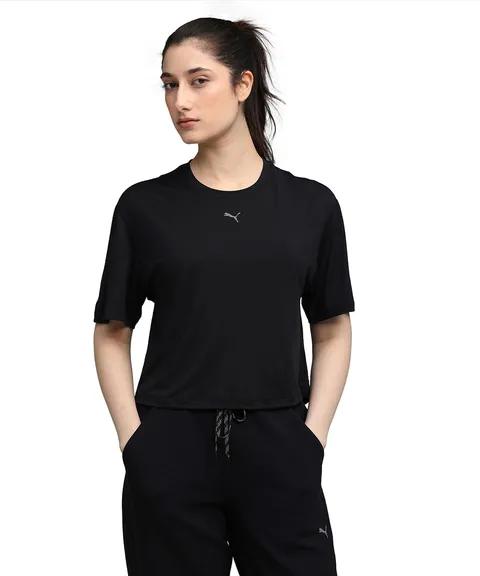 PUMA T-Shirt Unisex W Cloudspun Relaxed Tee (Confezione da 1)