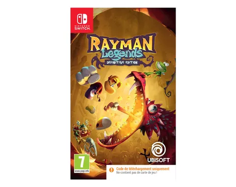 Rayman Legends Definitive Edition Code In Box - Nintendo Switch [Edizione: Francia]