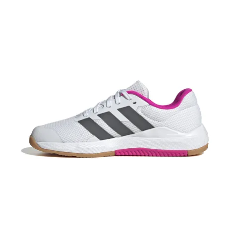 adidas Donna Dropset Base Training Shoes, Cloud White Grey Five Shock Pink, 44 EU