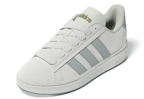 adidas Donna Grand Court Alpha 00S Shoes, Core White/Wonder Sage/Gold Met., 36 EU