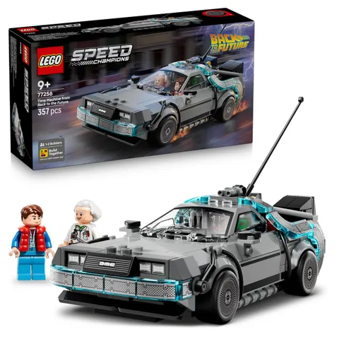 LEGO Speed Champions Macchina del Tempo di Ritorno al Futuro Giocattolo - Kit Modellino
