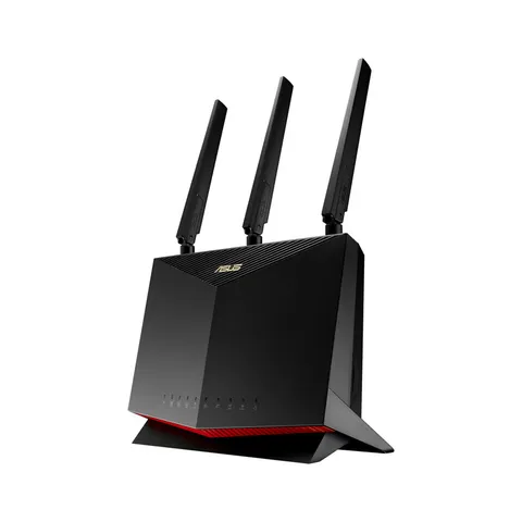 ASUS 4G-AC86U 4G+ LTE Modem Router Cat. 12 Dual-Band AC2600 mbps, Supporta Rete Ospiti con Captive Portal, Aiprotection Pro Internet Security, MU-MIMO, slot SIM