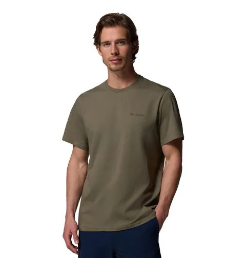 Columbia CSC Basic Tee, Maglietta in cotone da uomo minimalista per uno stile versatile