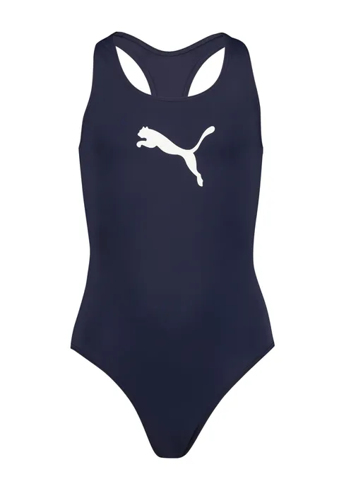 PUMA Swimsuit, Costumi da bagno Unisex - Bambini e ragazzi, Navy, 152