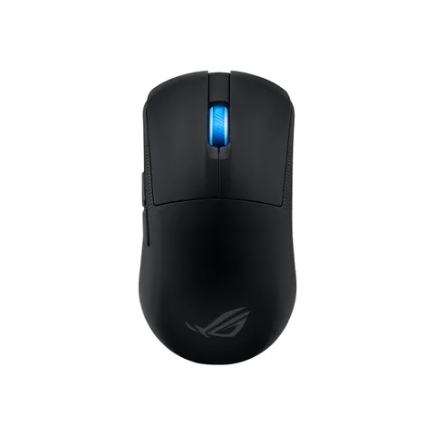 ROG Harpe Ace Mini - Mouse da Gioco Senza Fili, Sensore ROG Aimpoint da 42.000 DPI, Connettività Trimode, Cinque Pulsanti Programmabili con Aim Lab Settings Optimizer, Ultra Leggero da 49 g, Nero