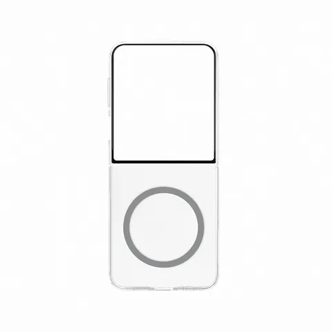 Clear Magnetic Case Cover Magnetica Trasparente compatibile con tecnologia Magnetic Power