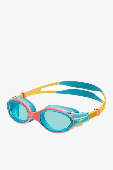 Speedo Unisex Kids Biofuse 2.0 SwiMing Goggles | Patented Easy Adjustment | Anti-fog