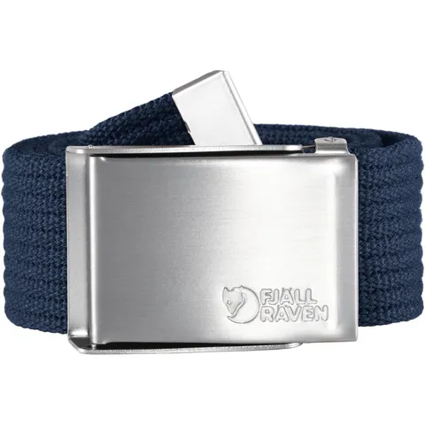 Fjällräven Canvas Belt, Cintura Unisex Adulto, Dark Navy, Taglia unica
