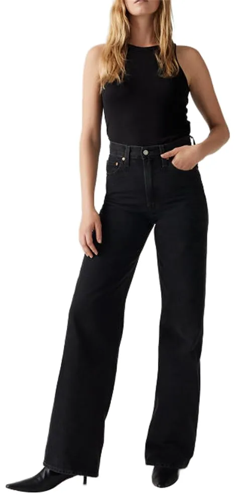 Levi's Ribcage Wide Leg, Pantaloni Donna, Rosie Posie, 25W / 34L