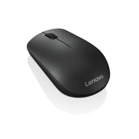 Mouse wireless Lenovo 400 - Design ambidestro, connessione Nano USB, compatibile con computer portatili Windows e PC