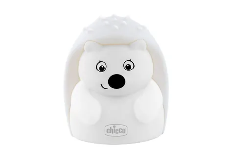 Chicco Luce Notte Riccio, LED Multicolore Ricaricabile USB